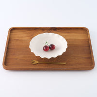 作家　水谷ちえみ　フリル皿