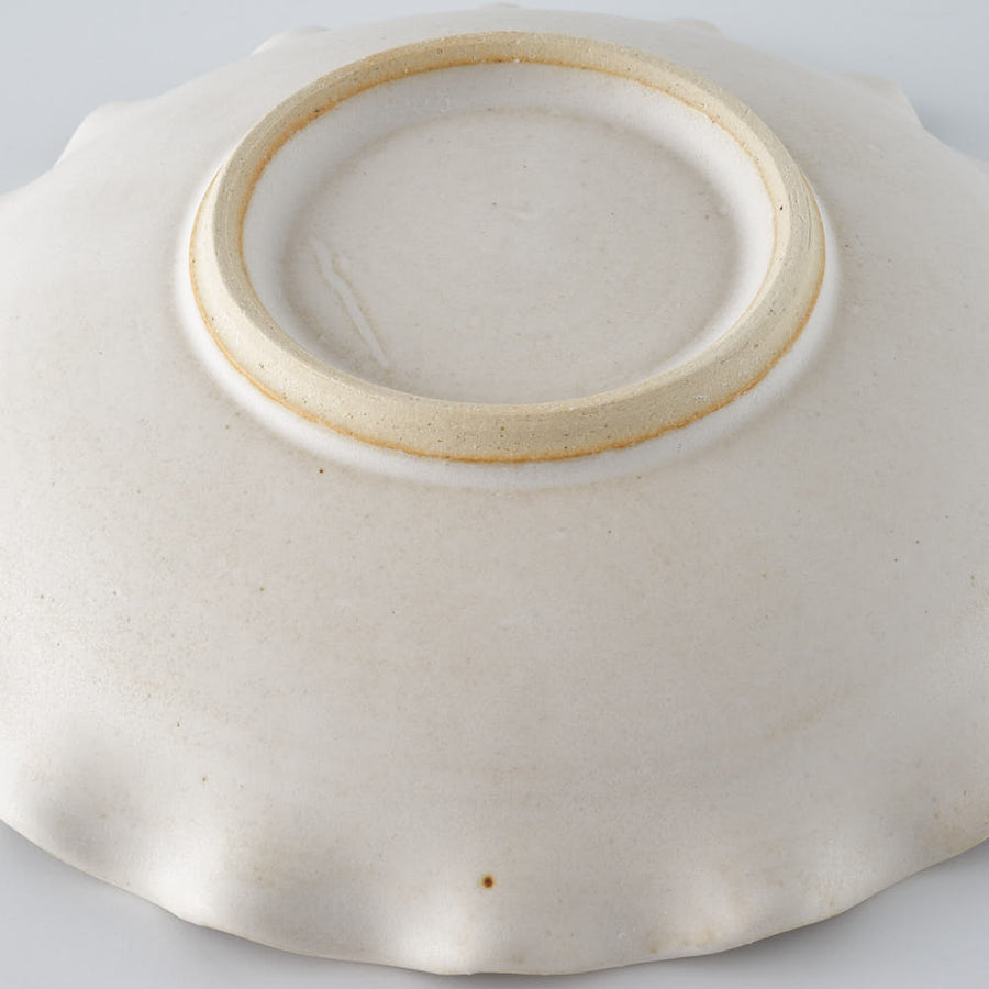 作家　水谷ちえみ　フリル皿