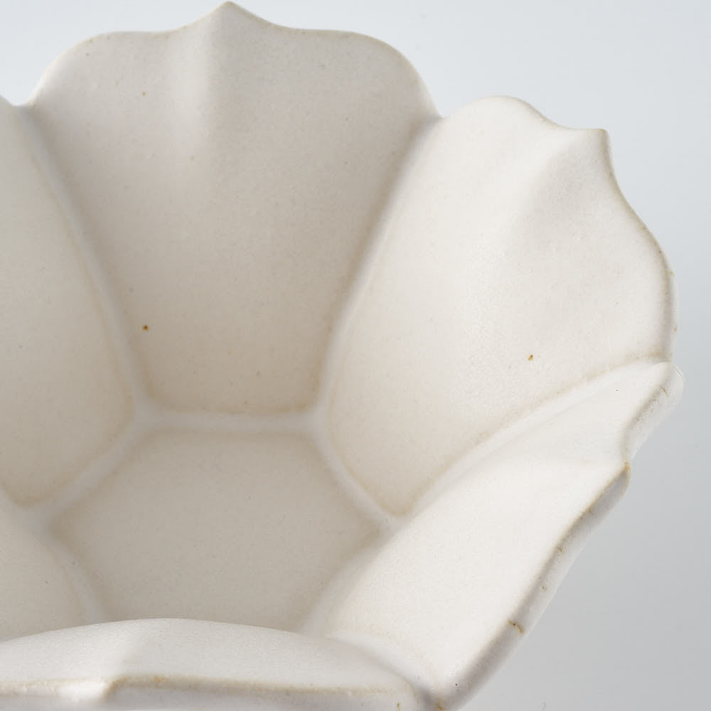 作家　水谷ちえみ　小鉢　フリル　角