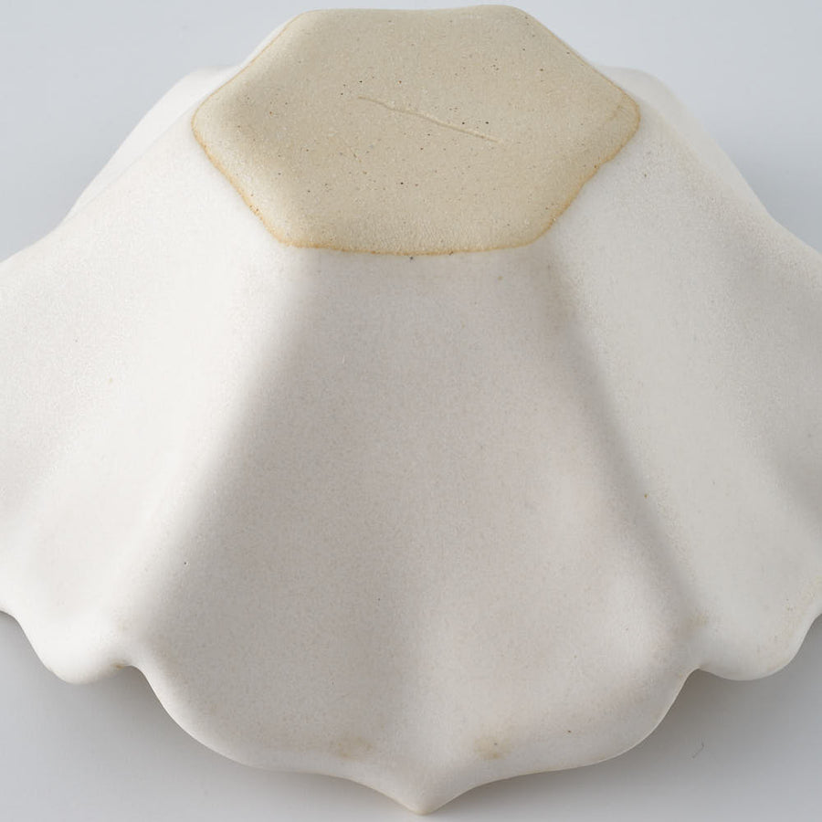 作家　水谷ちえみ　小鉢　フリル　角