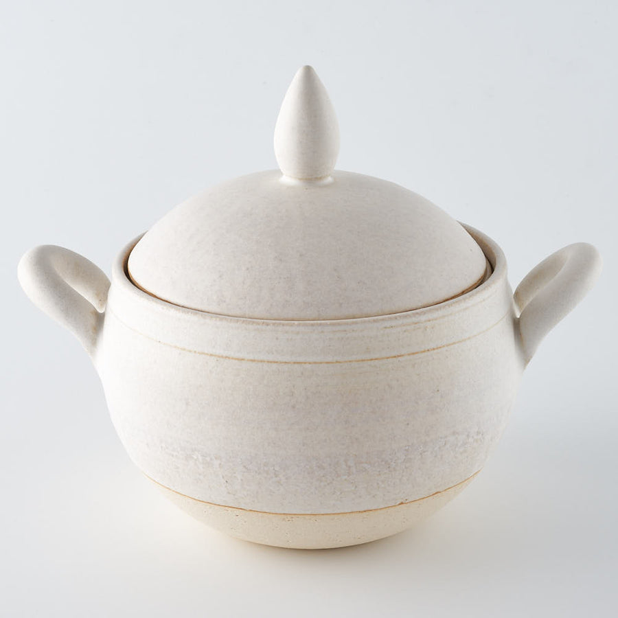 作家　水谷ちえみ　ご飯炊き用土鍋（2合）