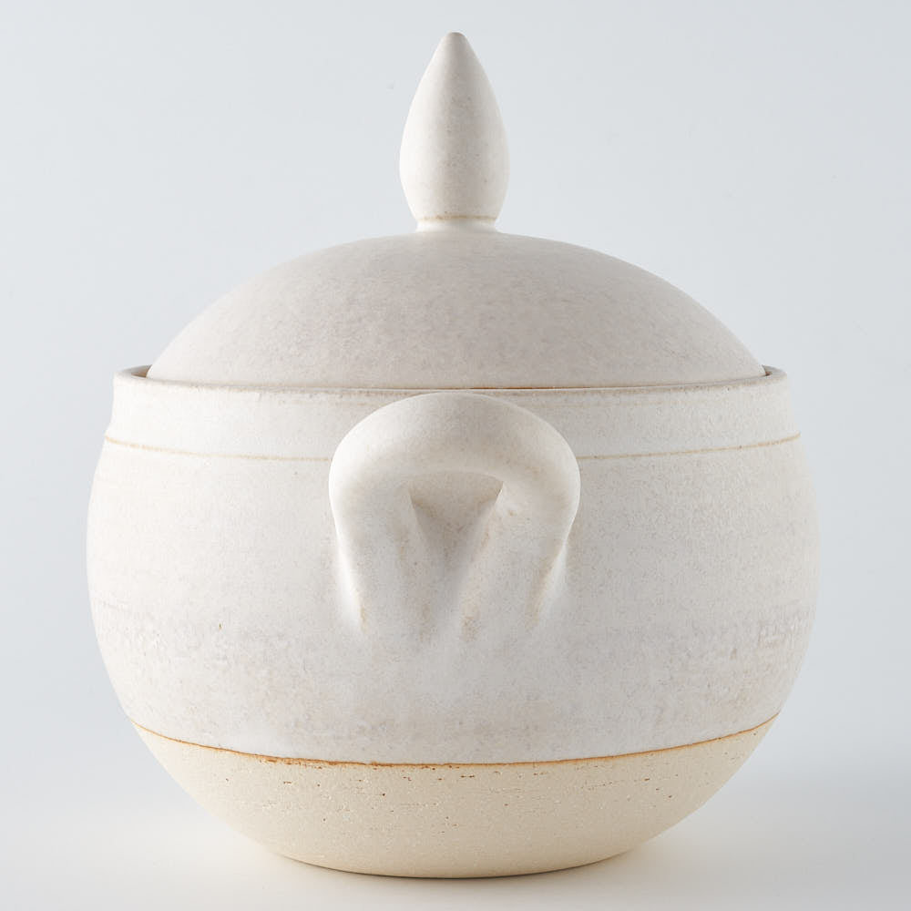 作家　水谷ちえみ　ご飯炊き用土鍋（2合）