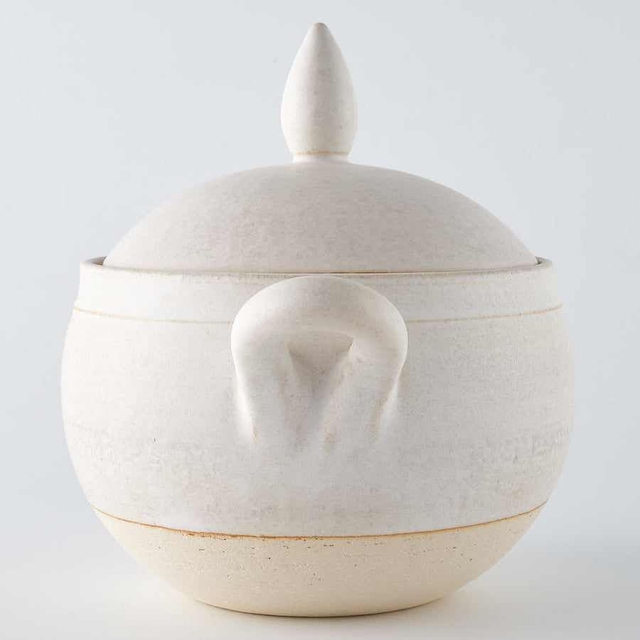 作家　水谷ちえみ　ご飯炊き用土鍋（2合）