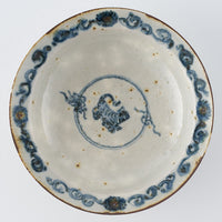 作家　市野吉記　安南手　リム浅鉢（虎）4