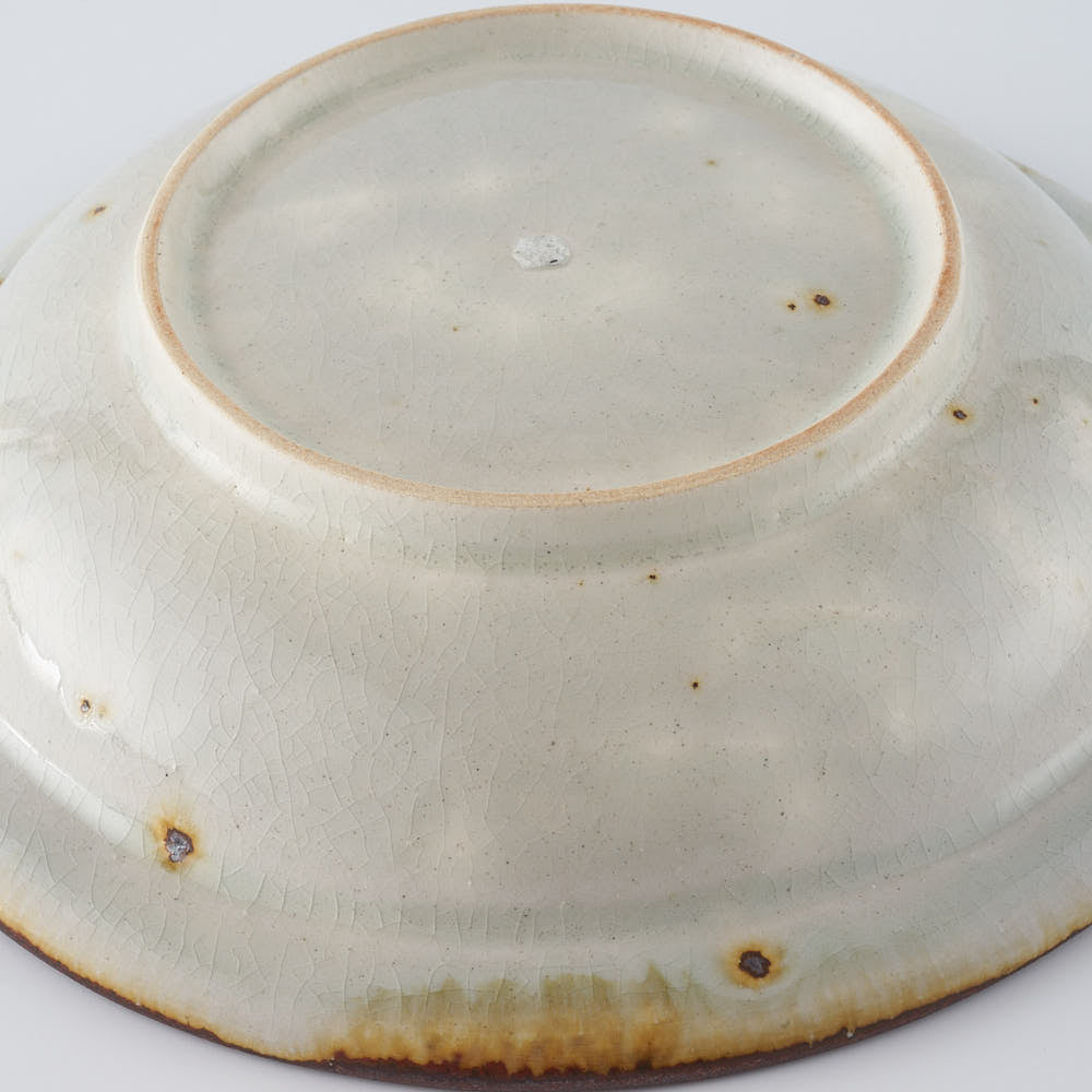 作家　市野吉記　安南手　リム浅鉢（虎）4