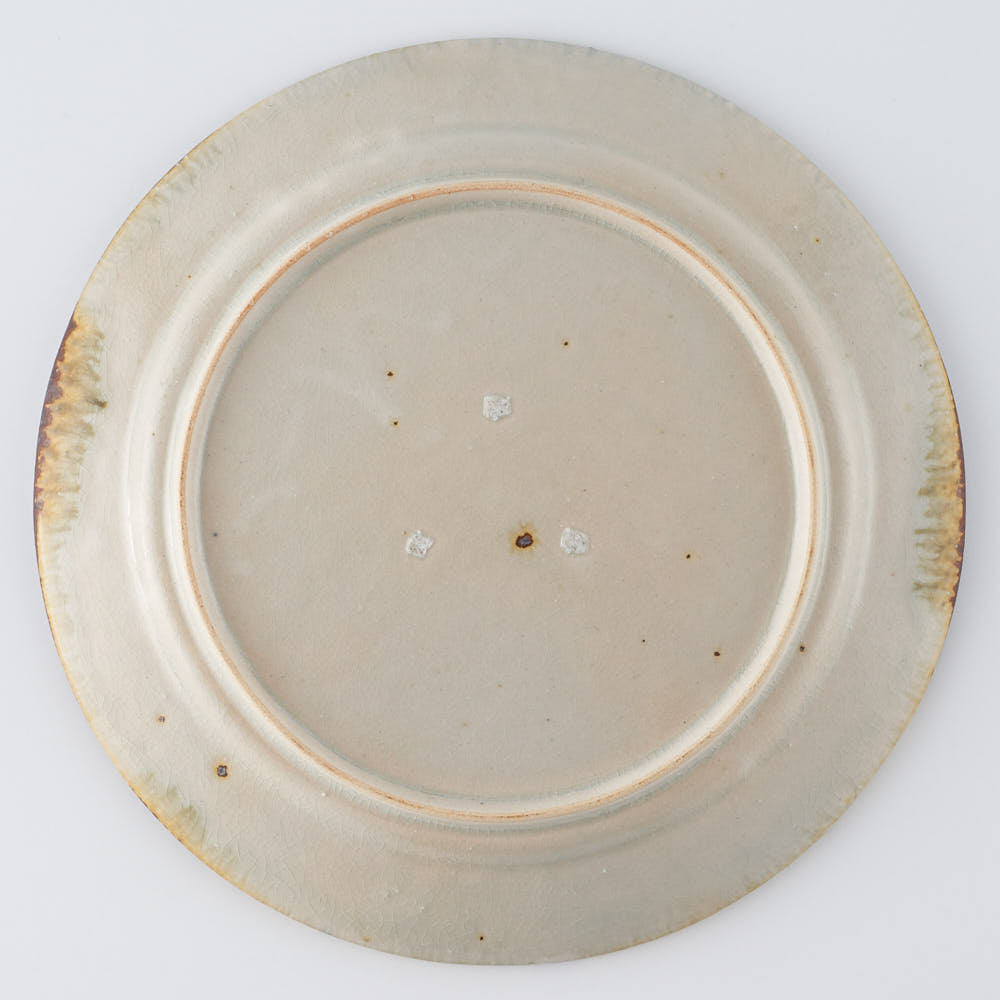 作家 市野吉記 安南手 リム皿 7 ¥6,380 大人の焼き物