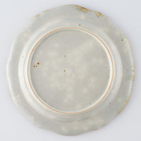 作家　市野吉記　安南手　輪花皿　8