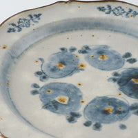 作家　市野吉記　安南手　輪花皿　8