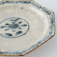 作家　市野吉記　安南手　八角皿　9