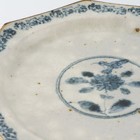 作家　市野吉記　安南手　八角皿　9