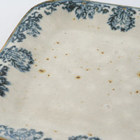 作家　市野吉記　安南手　四方皿　11