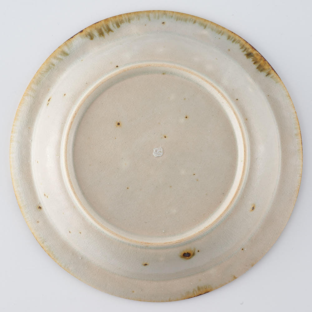 作家　市野吉記　安南手　リム深皿　13