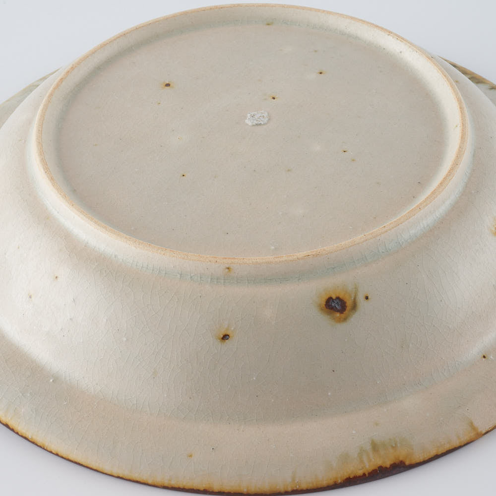 作家　市野吉記　安南手　リム深皿　13