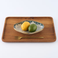 作家　市野吉記　安南手　ラヴィエ21.5cm（虎）　15