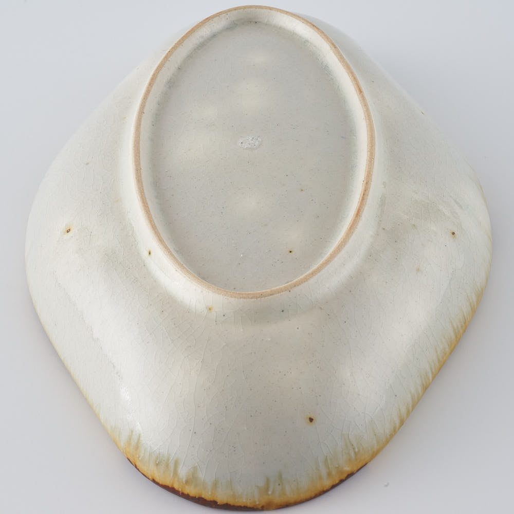 作家　市野吉記　安南手　ラヴィエ21.5cm（虎）　15