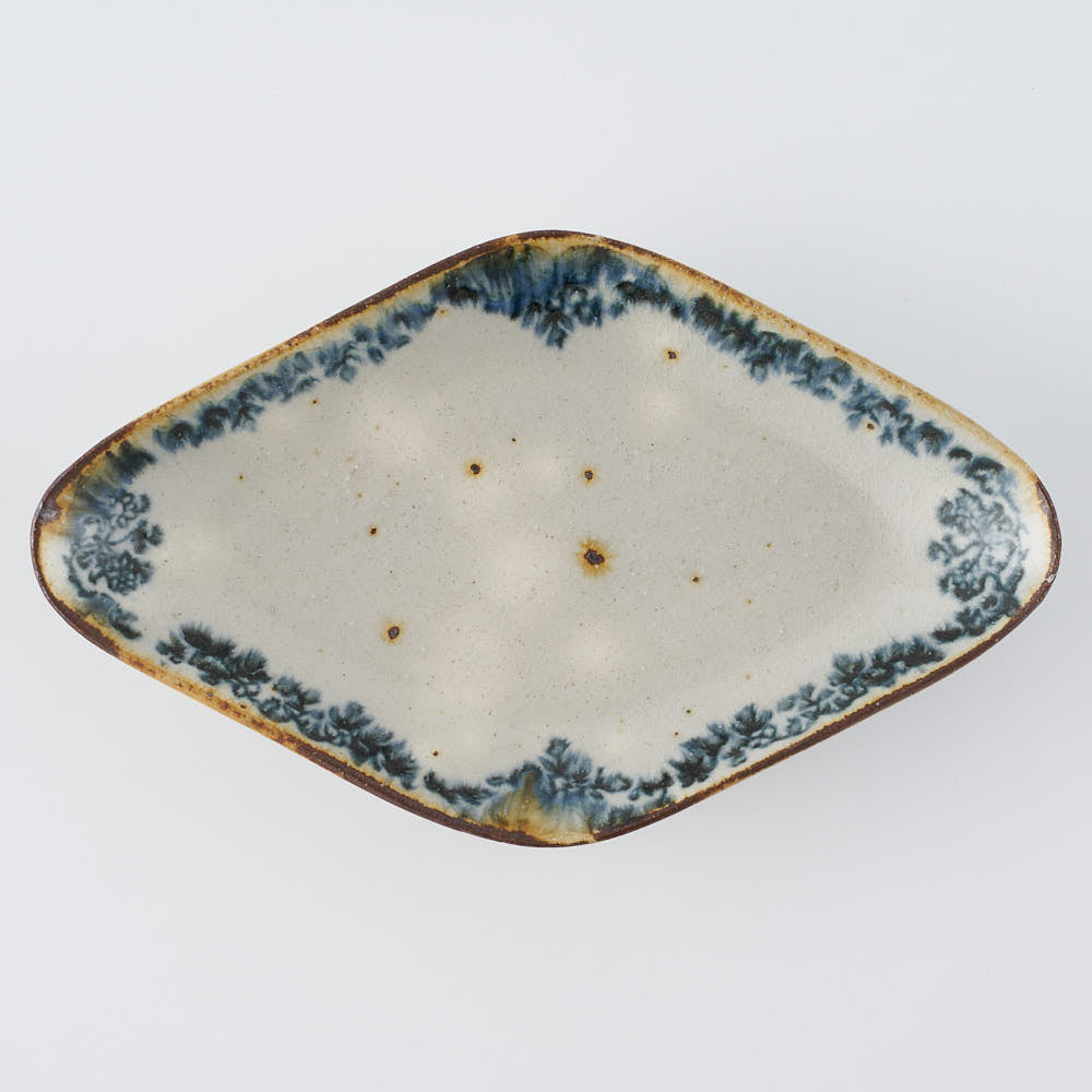 作家　市野吉記　安南手　ラヴィエ20cm　16