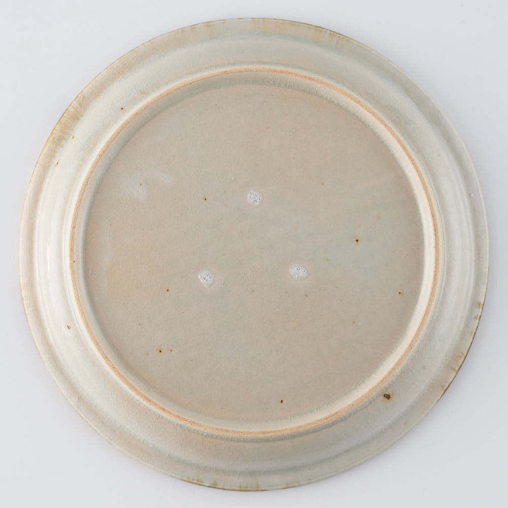 作家　市野吉記　安南手　7寸皿　5