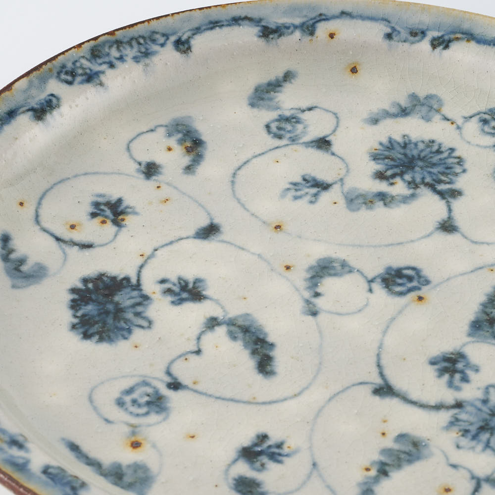 市野吉記　安南手 作家 市野吉記 安南手 7寸皿 5 ¥6,050 大人の焼き物