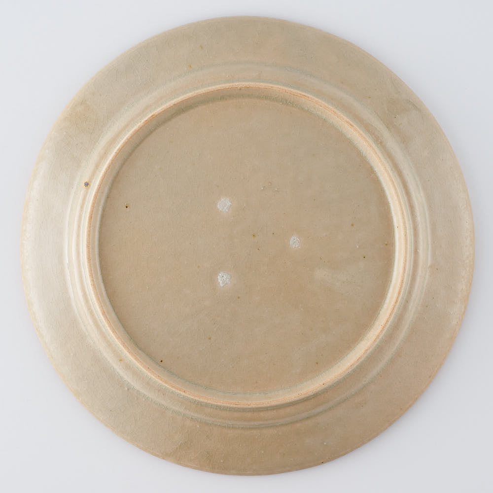 作家　市野吉記　ブロカント　リム皿7寸　30