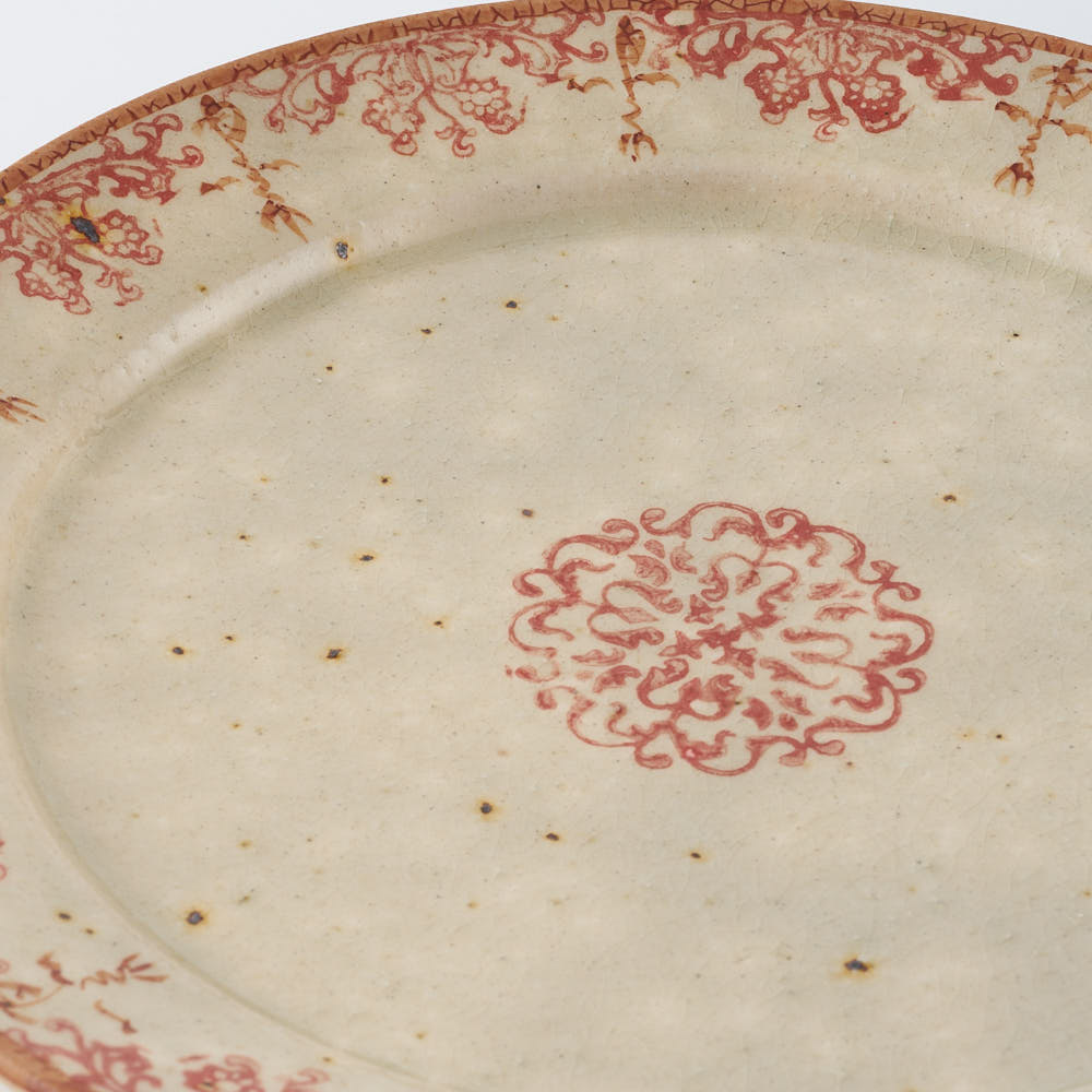 作家 市野吉記 ブロカント リム皿7寸 30 ¥6,930 大人の焼き物