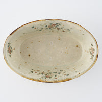 作家　市野吉記　シノワズリ　楕円鉢　35