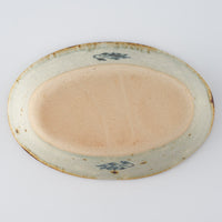 作家　市野吉記　シノワズリ　楕円鉢　35