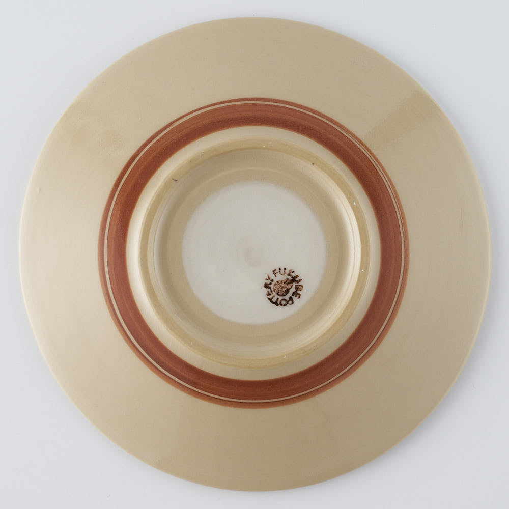 ふくべ窯 花水木 緑 15㎝プレート