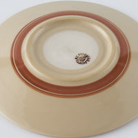 ふくべ窯 花水木 緑 15㎝プレート