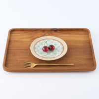 ふくべ窯 花水木 トルコ 15㎝プレート