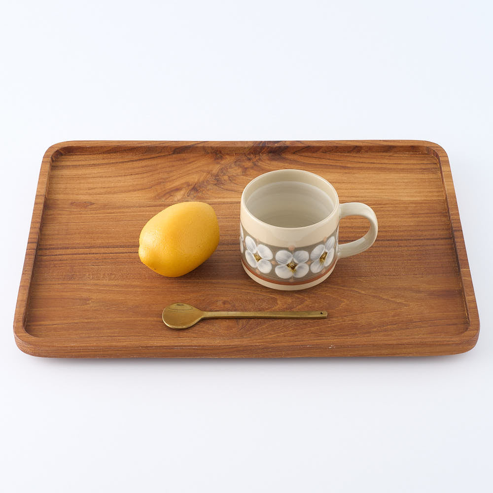 ふくべ窯 花水木 緑 カップ