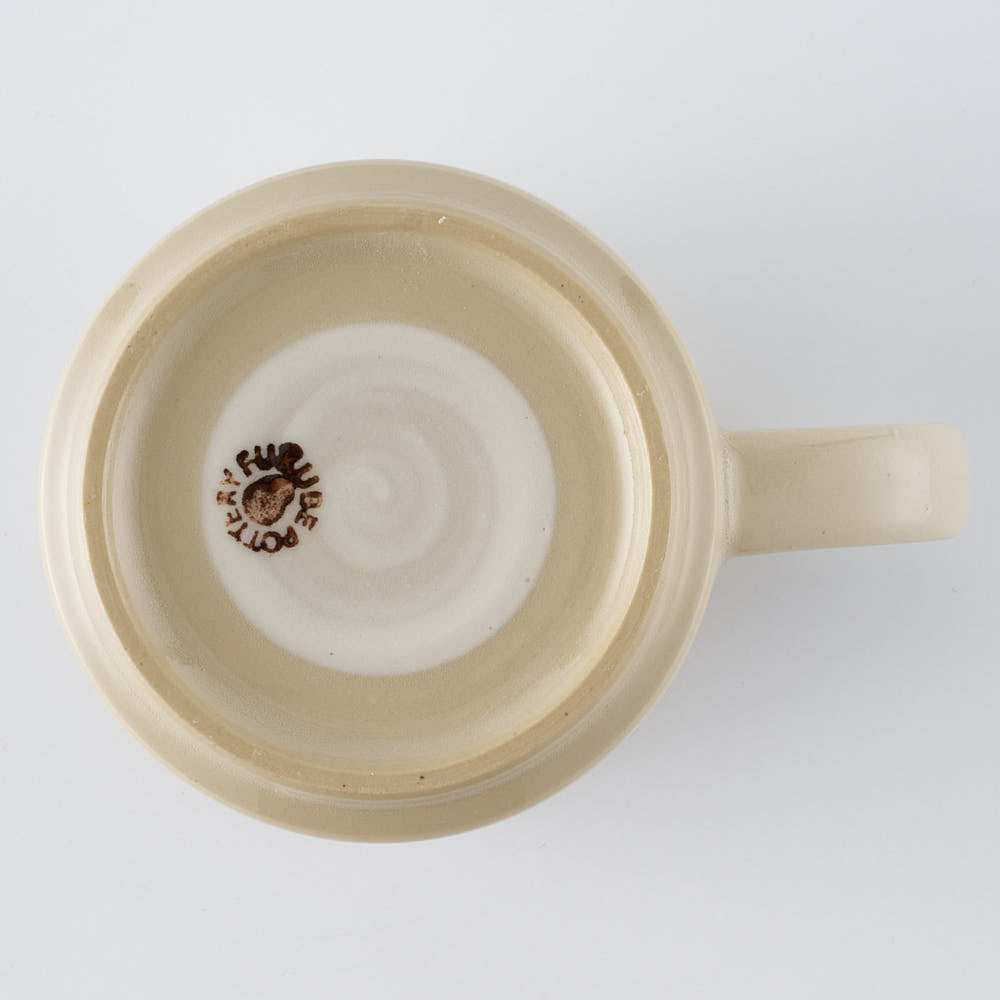 ふくべ窯 花水木 紺 カップ