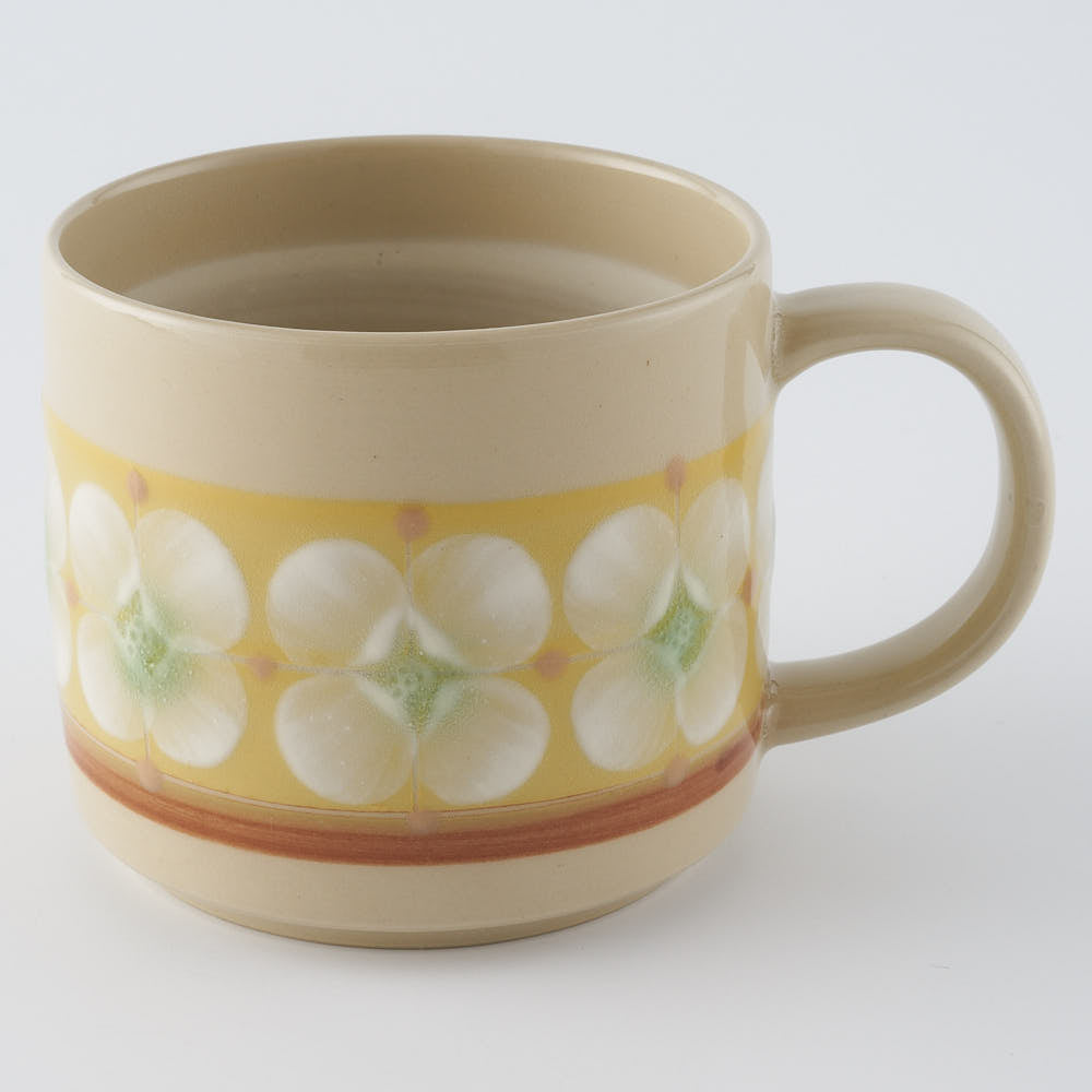 ふくべ窯 花水木 黄 カップ