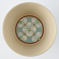 ふくべ窯　花水木トルコ　サラダカップ