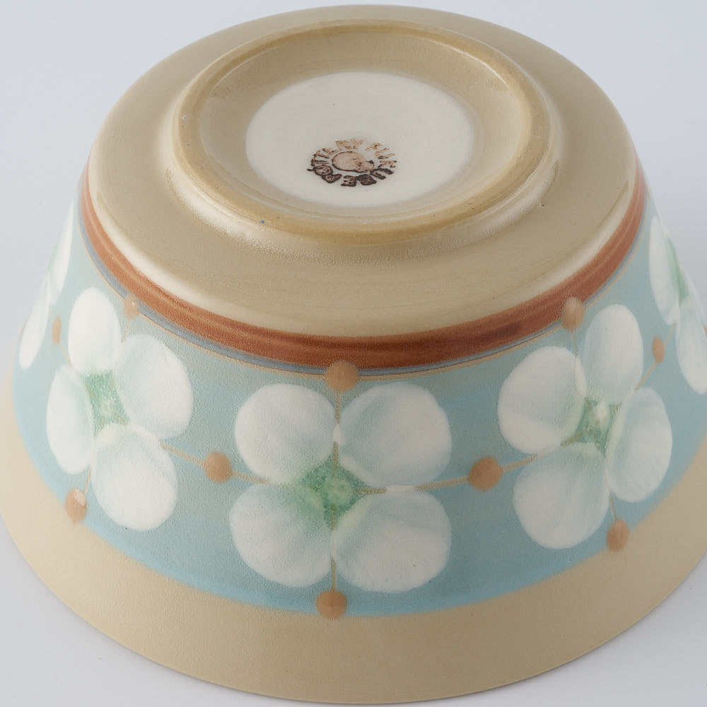 ふくべ窯　花水木トルコ　サラダカップ