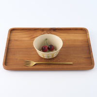 ふくべ窯　花水木黄　サラダカップ