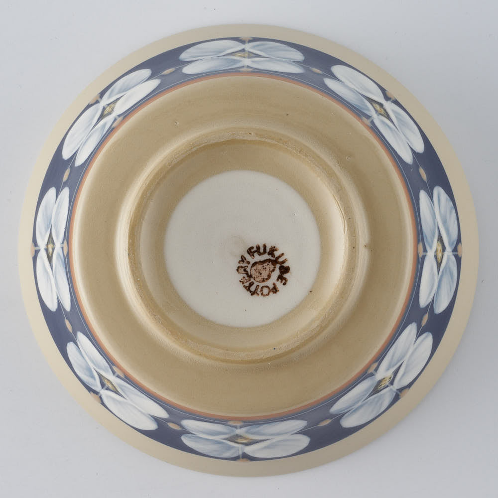 ふくべ窯　花水木紺　サラダカップ