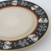 ふくべ窯　椿　20㎝リムプレート