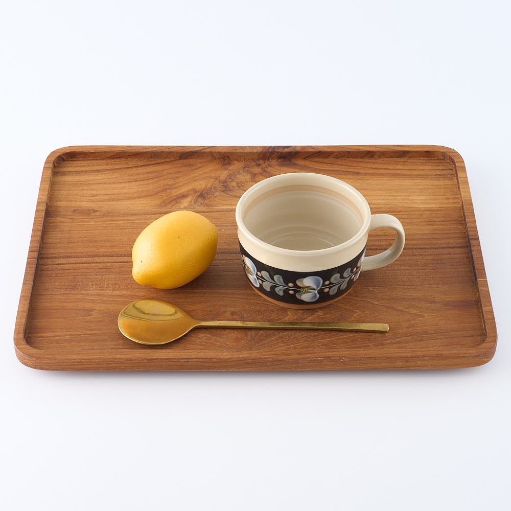 ふくべ窯　椿　スープカップ