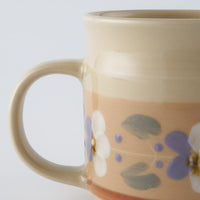 ふくべ窯　すみれ　マグ