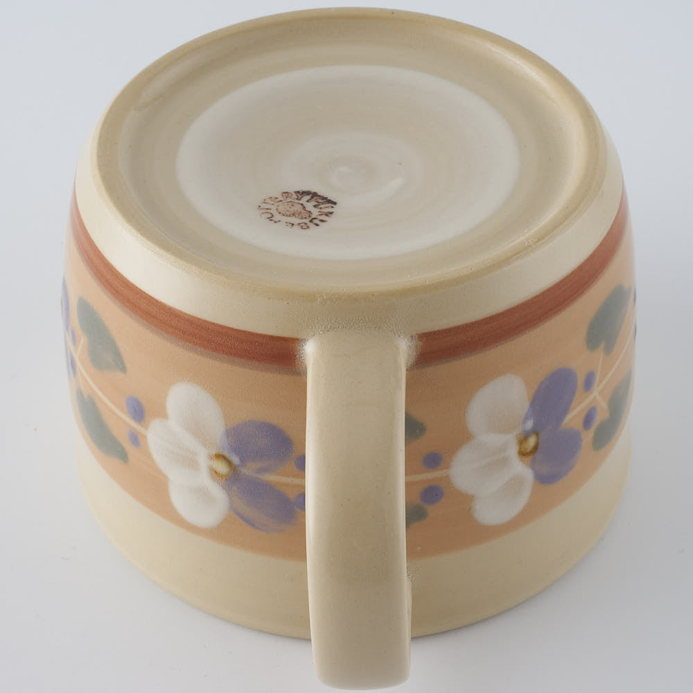 ふくべ窯　すみれ　スープカップ