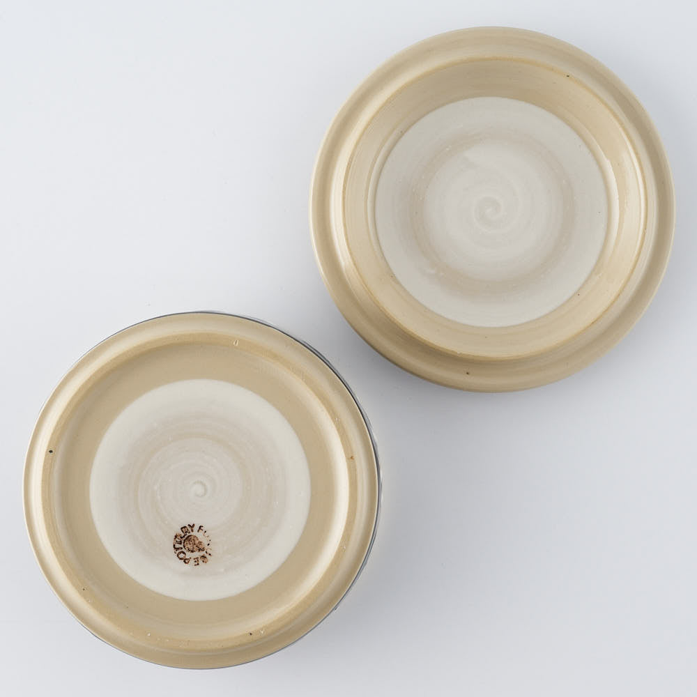 ふくべ窯　すずらん　蓋物