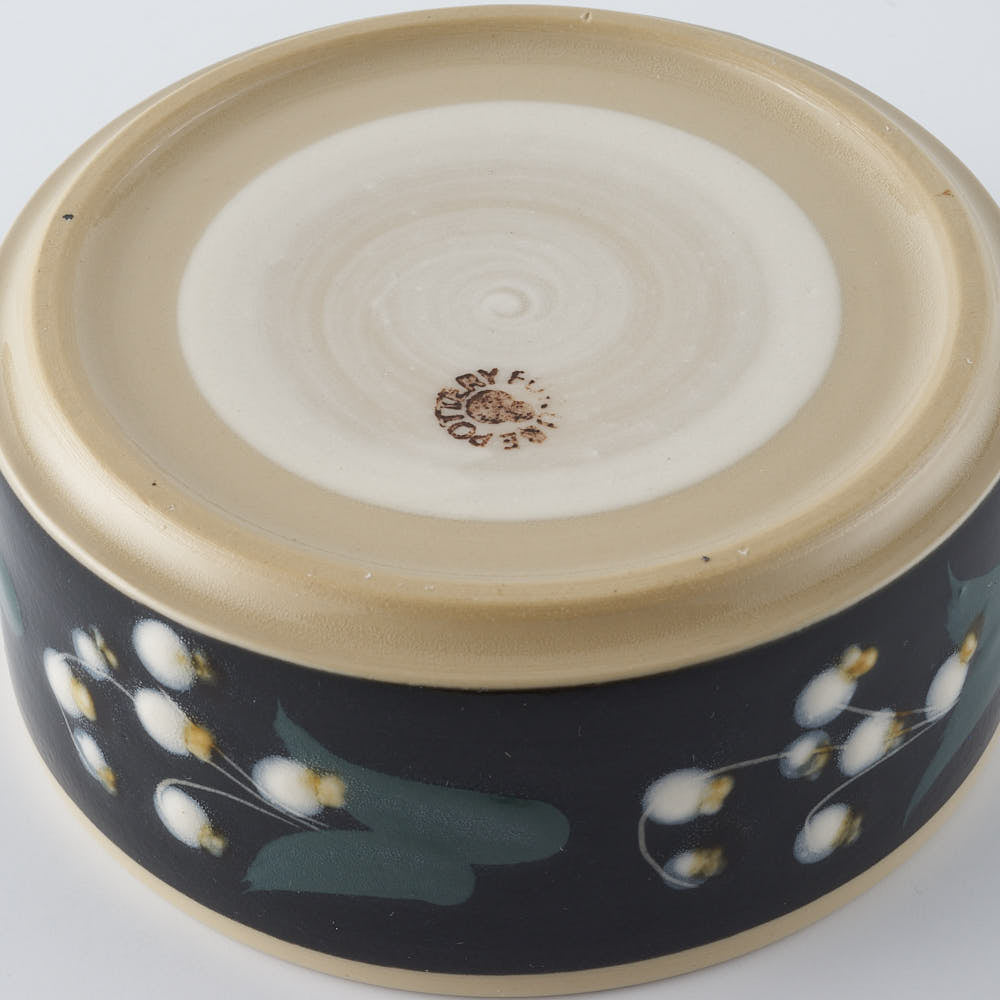 ふくべ窯　すずらん　蓋物