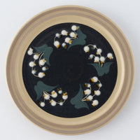 ふくべ窯　すずらん　17㎝リムプレート