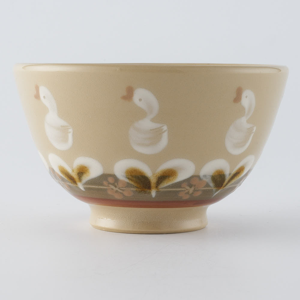 ふくべ窯　アヒル　茶碗