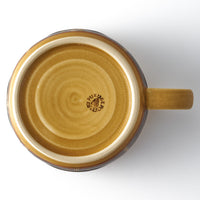 ふくべ窯　飴釉シャクヤク　スープカップ