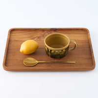 ふくべ窯　飴釉シャクヤク　スープカップ