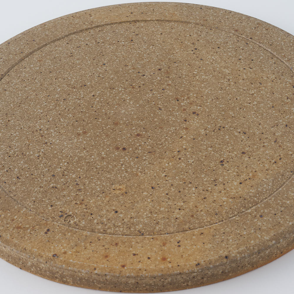 工房橙　作家　鈴木隆　みかん灰釉平皿No.1