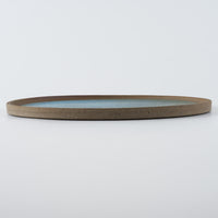 工房橙　作家　鈴木隆　みかん灰釉平皿No.1-D