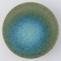 工房橙　作家　鈴木隆　みかん灰釉台皿