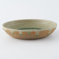 工房橙　作家　鈴木隆　みかん灰釉鉢No.1